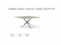 Tavolo da Pranzo George 150x150