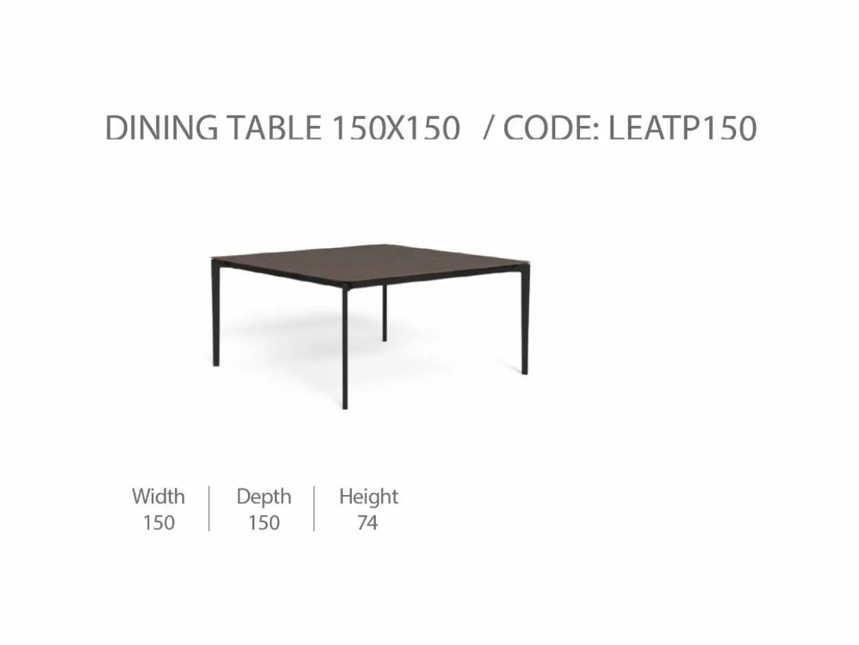 Tavolo da Pranzo Leaf 150x150