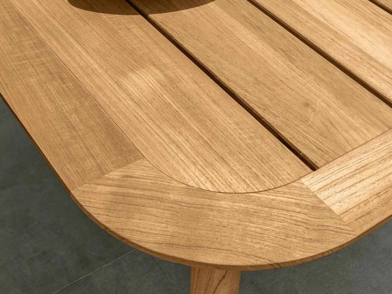 Tavolo da Pranzo Moon/Teak 150x150