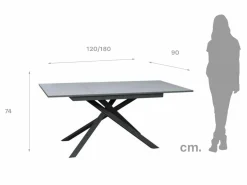 Tavolo Ganty 120x90