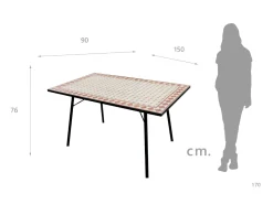 Tavolo Mosaico 150x90