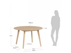 Tavolo rotondo Batos Ø 120