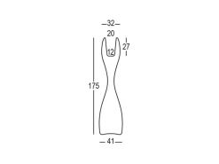 Vaso Moai 175
